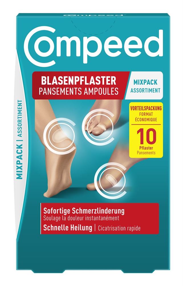 Compeed Blasenpflaster Mix 10 Stück