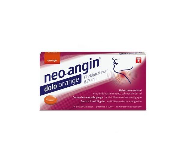 Neo-Angin dolo Lutschtabl 8.75 mg Orange 16 Stk