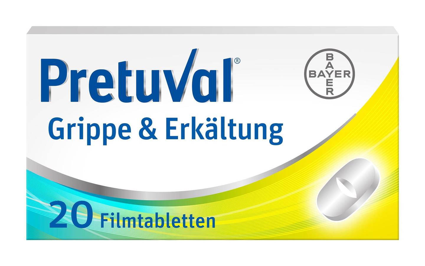 Pretuval Grippe und Erkältung Filmtabl 20 Stk