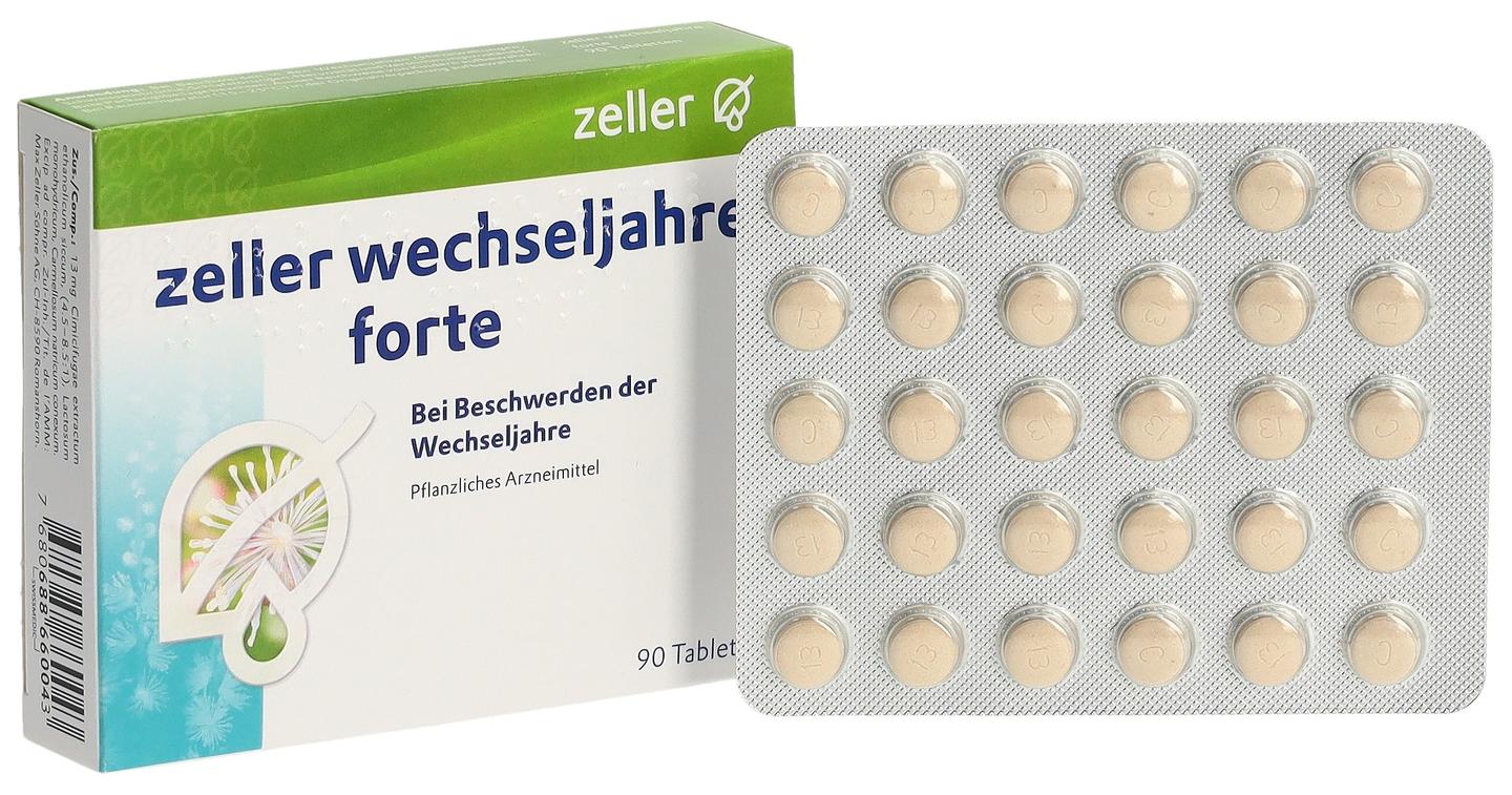 Zeller Wechseljahre forte Tabl 90 Stk