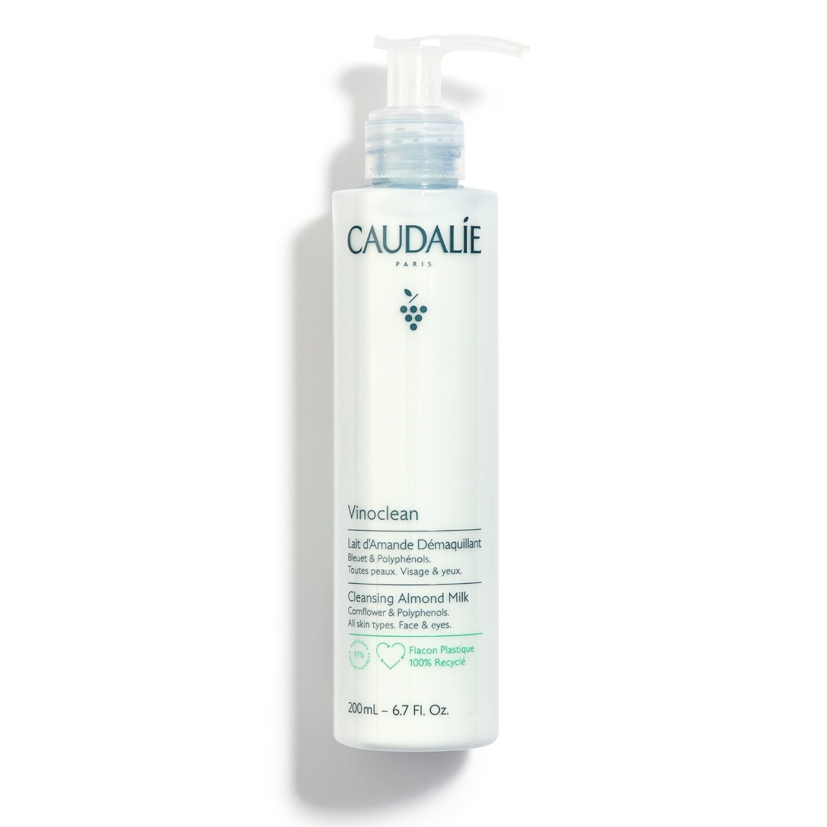 Caudalie Vinoclean Mandel Reinigungsmilch 200ml