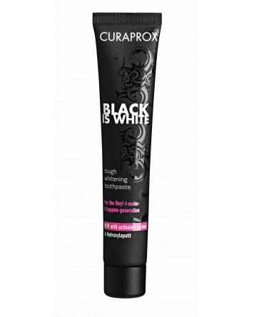 Curaprox Black Is White Zahnpaste Single 90ml