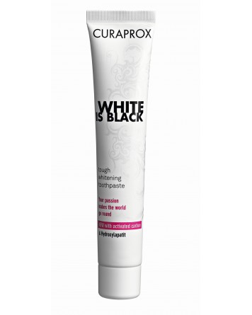 Curaprox White Is Black Zahnpaste Single 90ml