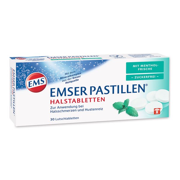 Emser Pastillen Zuckerfrei Minzfrisch 30 Stk.