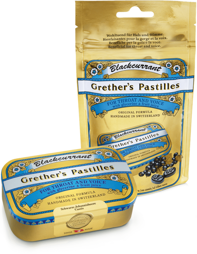 Grethers Blackcurrant Past Ohne Zucker refill Btl 100g