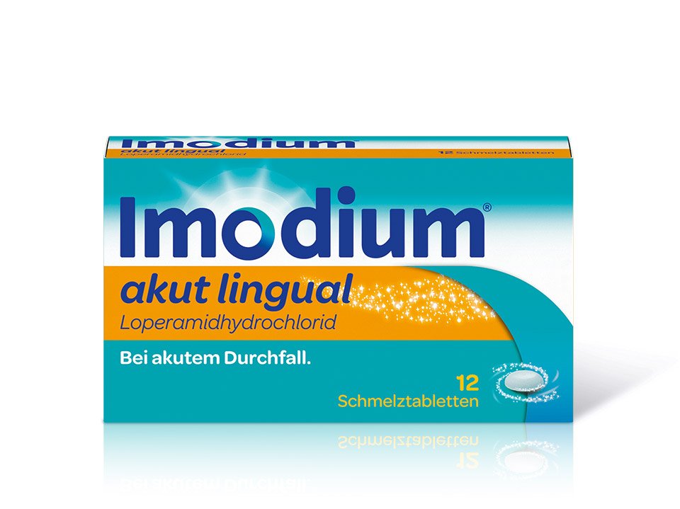 Imodium Lingual Schmelztabletten 2 mg 20 Stk