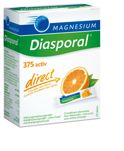 Magnesium Diasporal Activ Direct Sticks Orange 60 Stück