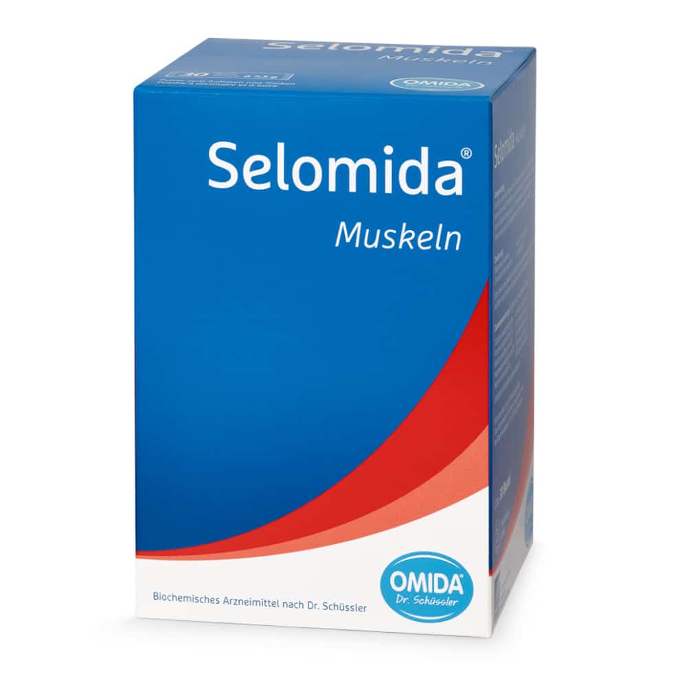 Selomida Muskeln Pulver 30 Btl 7.5g