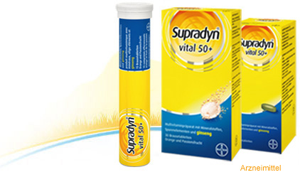 Supradyn Vital 50+ Brausetabletten 45 Stück