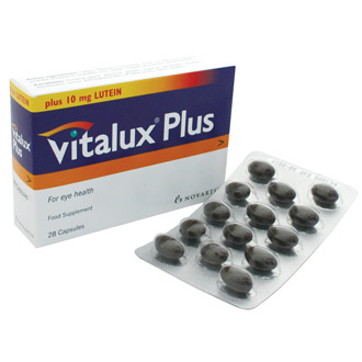 Vitalux Plus Kapseln Omega + Lutein 84 Stück