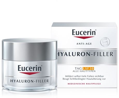 Eucerin Hyaluron Filler Tag alle Hauttypen +LSF30 50ml
